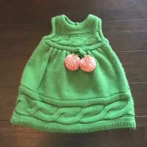Pom Pom sweater dress
